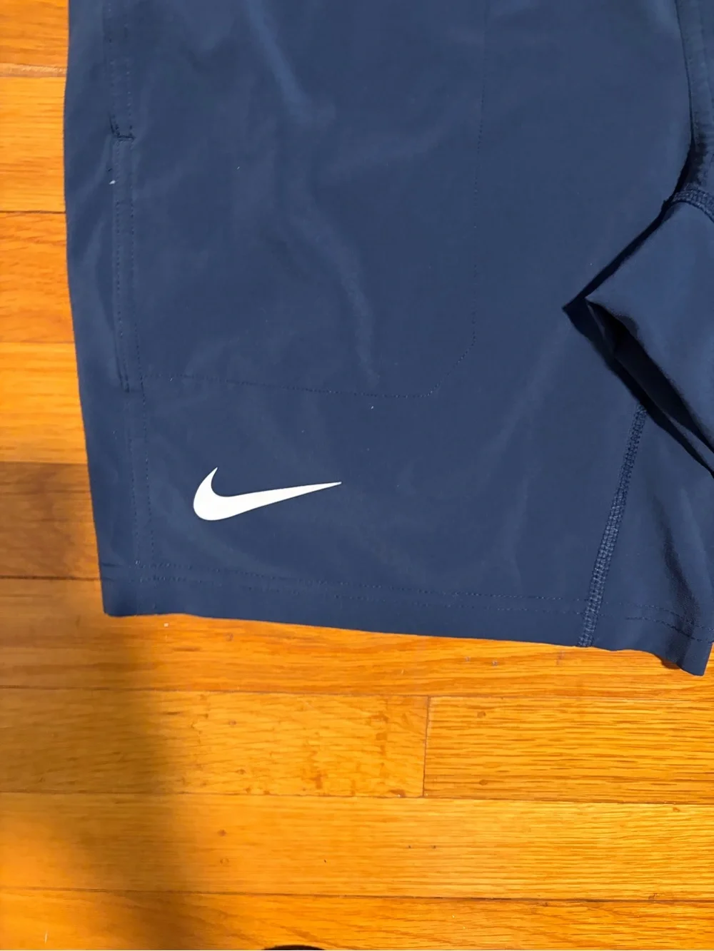 Nike Men’s Navy Athletic Shorts with Penn Crest